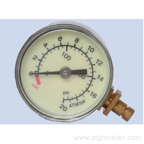 hot sale filled pressure gauge